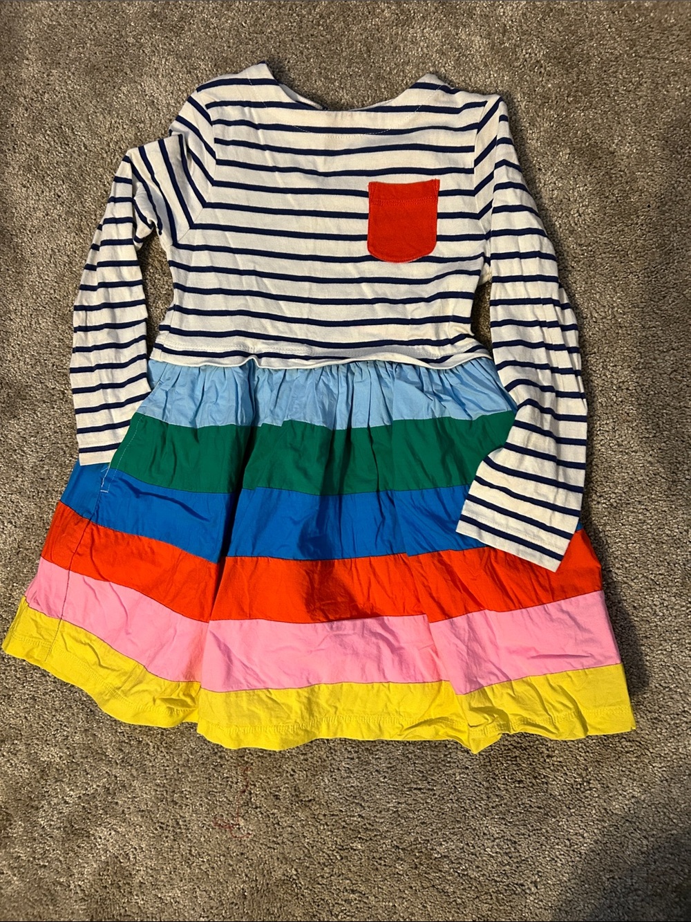 Mini Boden Rainbow dress